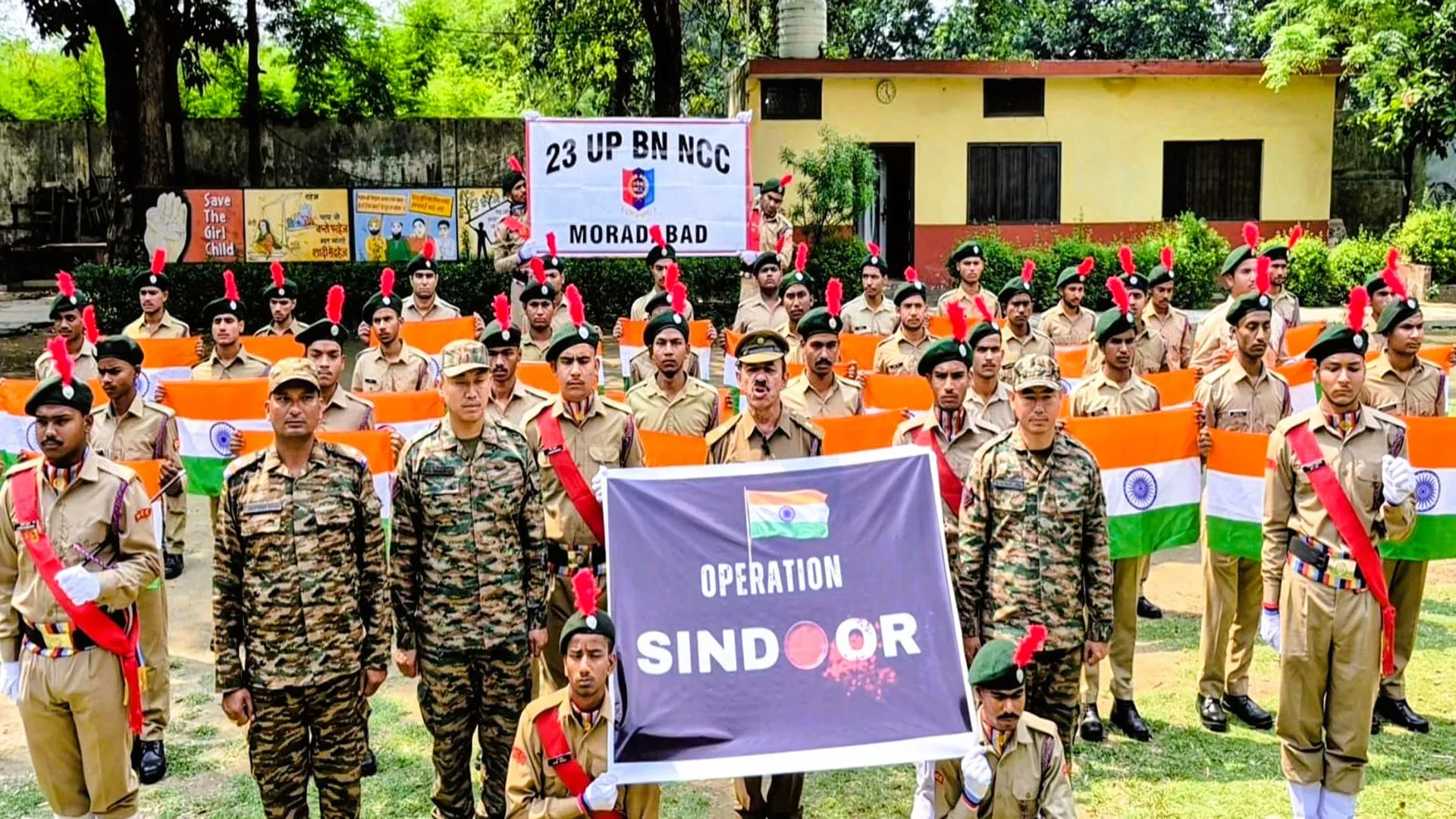 Moradabad:भारतीय सेना का साहस और अनुशासन प्रेरणादायक, मनाई ऑपरेशन सिंदूर की वर्षगांठ