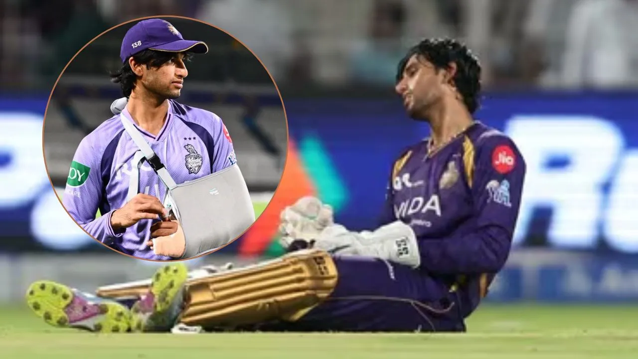  KKR को बड़ा झटका,  उंगली में फ्रैक्चर के कारण IPL से बाहर हुए अंगकृष रघुवंशी
