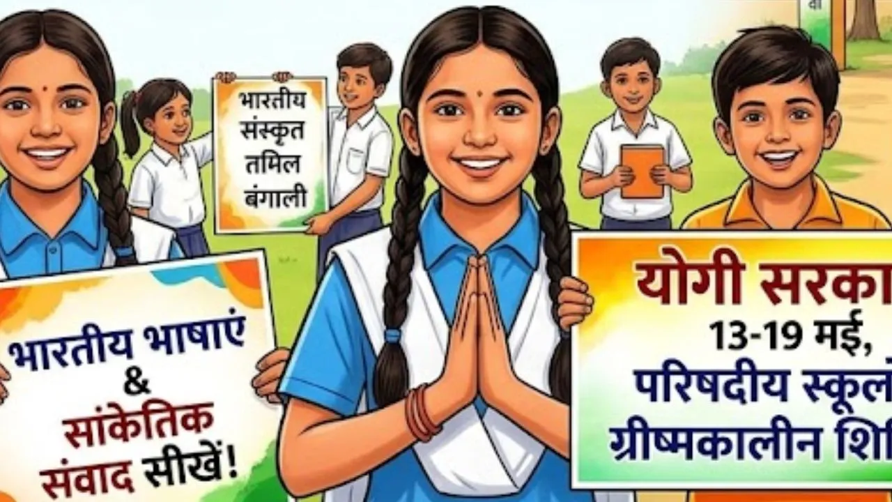 बहुभाषावाद और समावेशी शिक्षा पर योगी सरकार का जोर, यूपी के स्कूलों में भारतीय भाषाओं के साथ सांकेतिक संवाद की सीख 