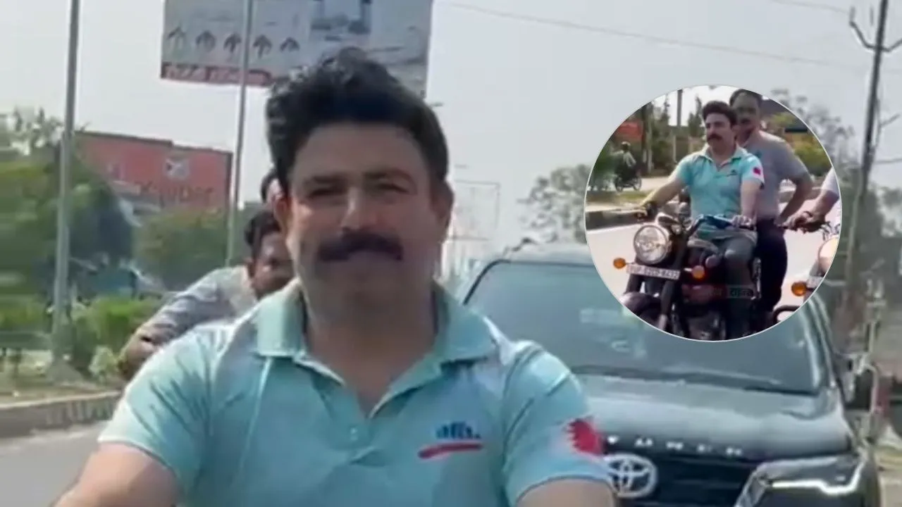 बिना हेलमेट चलाई मोटरबाइक ... फिर खुद चालान काटने की अपील , देवरिया के भाजपा विधायक ने पुलिस प्रशासन को पत्र लिखकर कार्रवाई की मांग की