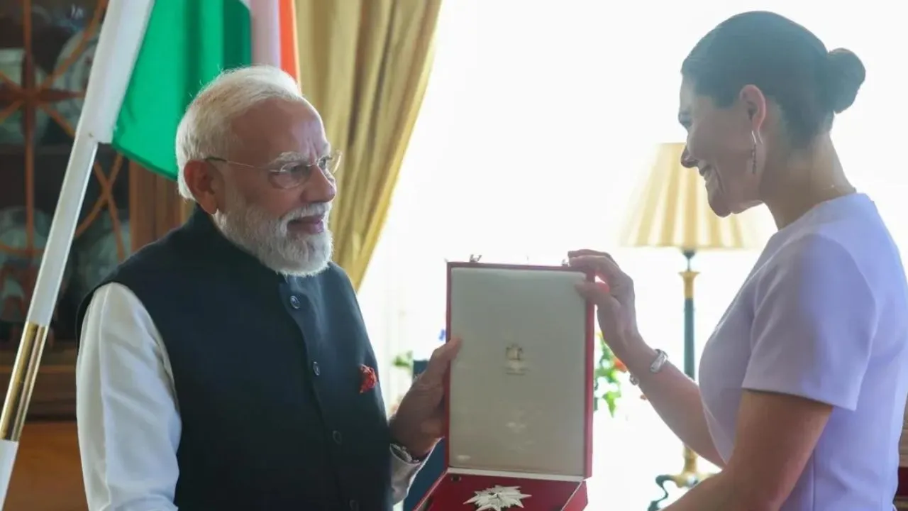 भारत-स्वीडन के बीच 6 बड़े समझौते,  स्वीडन का सर्वाच्च सम्मान मिलने पर बोले पीएम मोदी -140 करोड़ भारतीयों का सम्मान, संबंधों को मिलेगी नयी ऊर्जा और गति 