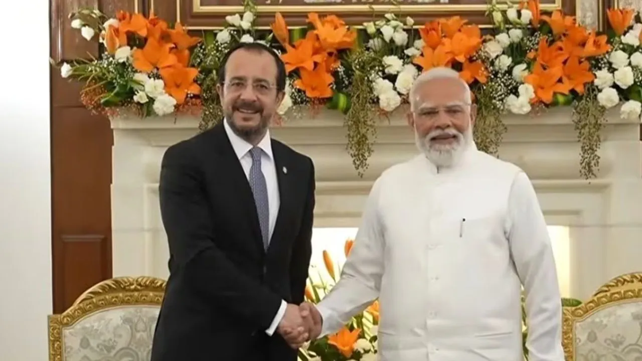   India-Cyprus Ties: दिल्ली में भारत-साइप्रस की द्विपक्षीय वार्ता, पीएम मोदी बोले -संबंधों को रणनीतिक साझेदारी में बदला