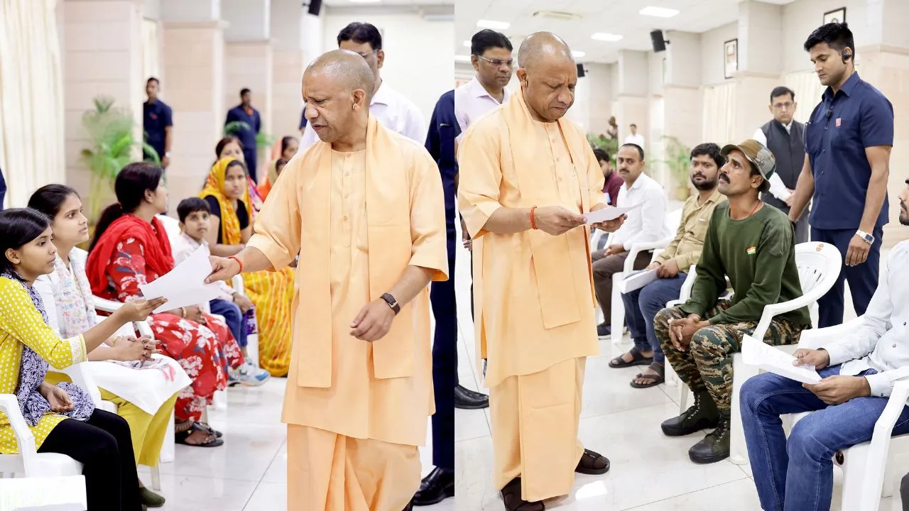लखनऊ में सीएम योगी का जनता दर्शन: अवैध कब्जों पर कड़े निर्देश और बच्चों की शिक्षा पर जोर, सख्त कार्रवाई के आदेश