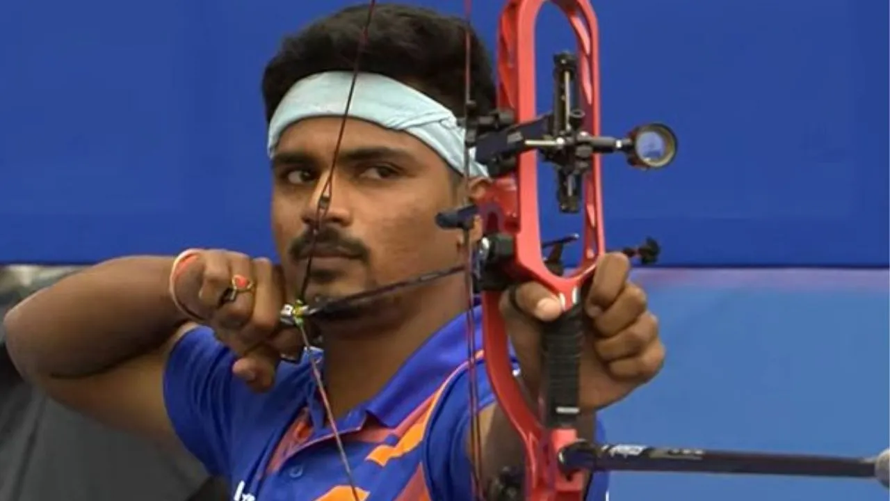 Archery World Cup :  साहिल जाधव ने शंघाई विश्व कप में जीता कांस्य पदक, कंपाउंड स्पर्धा में भारत का खाता खुला