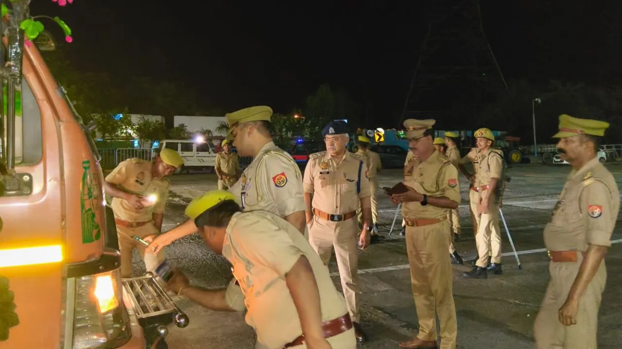 बाराबंकी में पुलिस का महाअभियान; 541 वाहनों के काटे चालान, वसूला करीब 40 लाख का जुर्माना