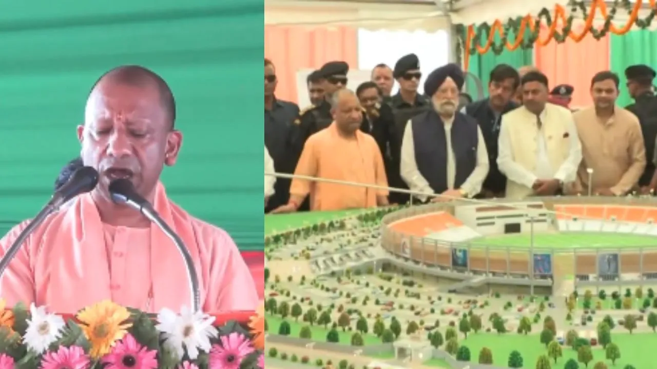 गोरखपुर में CSR फंड से बनेगा इंटरनेशनल स्टेडियम,  CM योगी ने मॉडल और ड्राइंग मैप का किया अवलोकन 