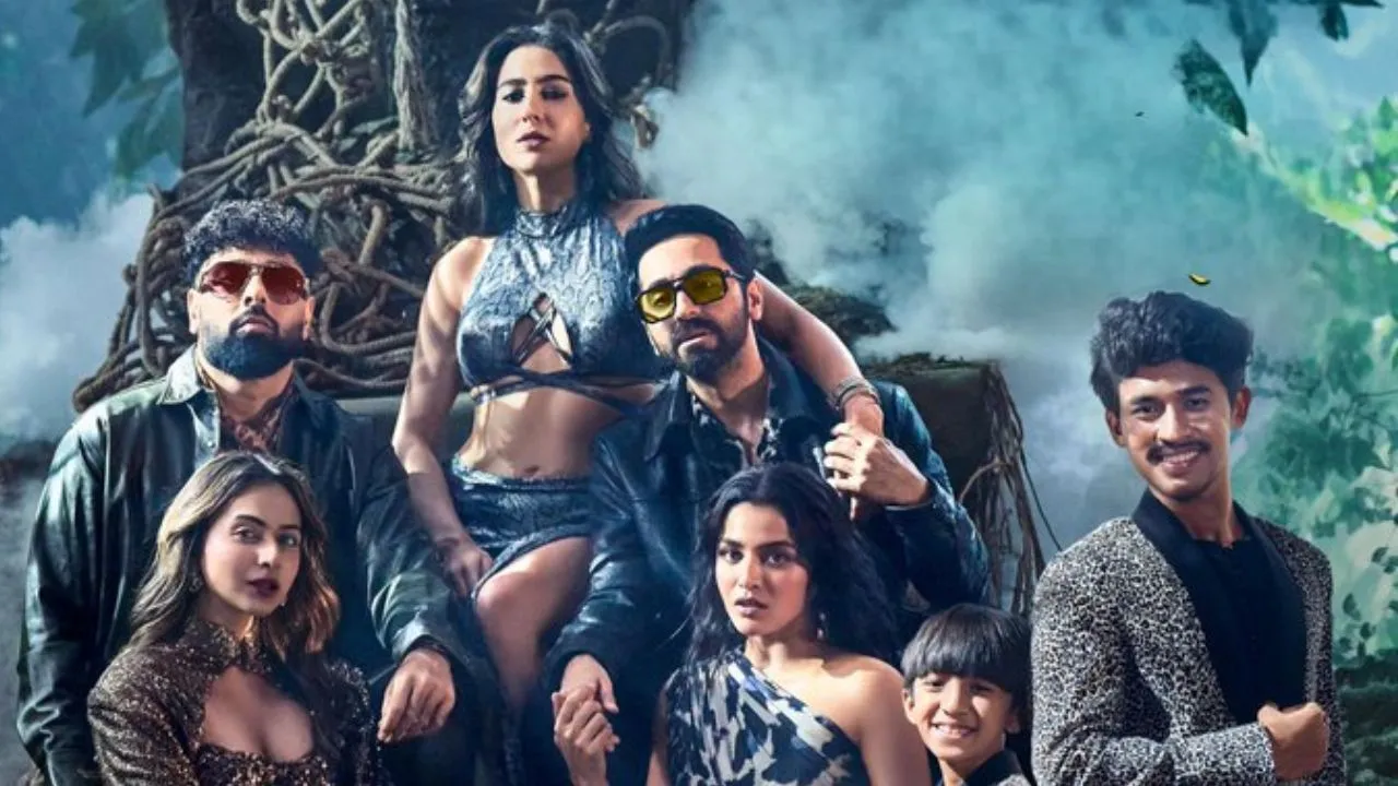 Humne Wahin Lagaya Dil :  बादशाह की आवाज में रेट्रो स्वैग, 'हमने वहीं लगाया दिल' गाने में सारा-वामिका ने लगाया ग्लैमर का तड़का