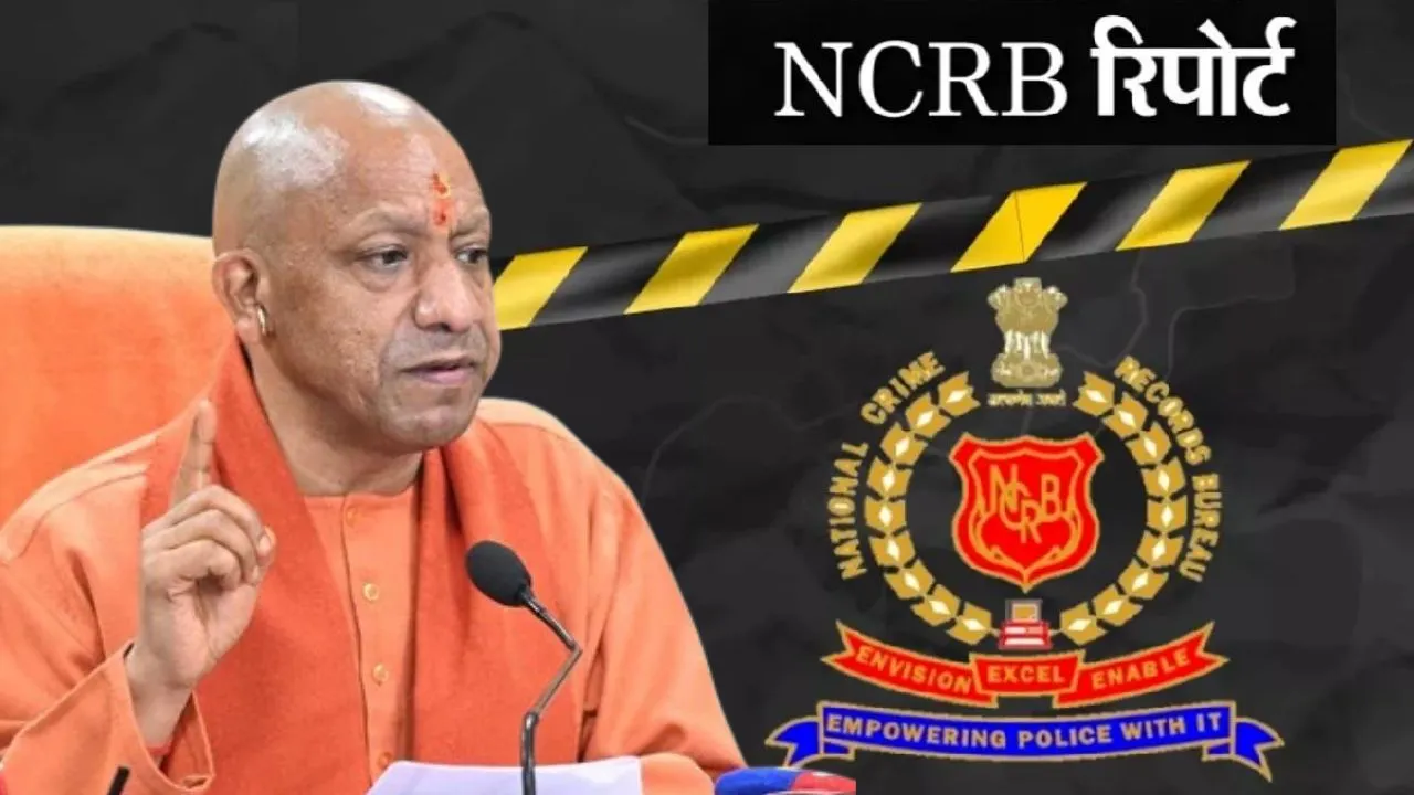 NCRB रिपोर्ट में अपराध नियंत्रण का योगी मॉडल सफल, हत्या-डकैती और महिला से जुड़े गंभीर अपराधों में कमी, यूपी अन्य राज्यों से बेहतर