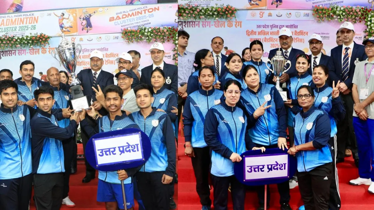 यूपी डीजीपी ने कहा -प्रतियोगिता में भाग लेने वाला हर खिलाड़ी चैंपियन, 1400 प्रतिभागियों में 300 महिलाओं ने प्रतिभाग लिया 