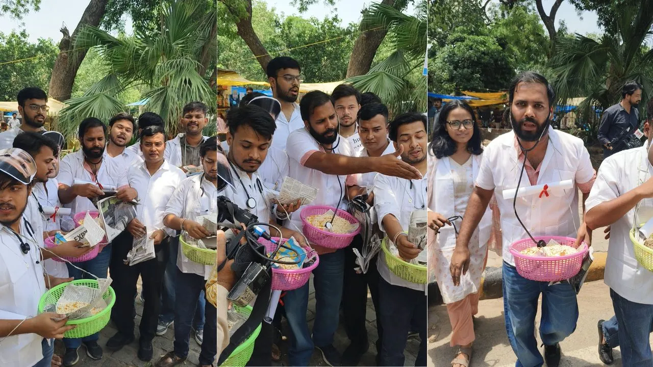 वाराणसी में NEET पेपर लीक पर बवाल,  जोरदार प्रदर्शन के बीच NSUI ने की शिक्षा मंत्री के इस्तीफे की मांग  