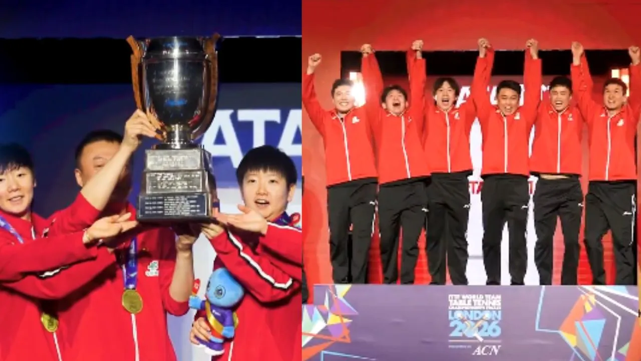 Table Tennis Championship : चीन ने लगातार 12वीं बार जीता विश्व टीम टेबल टेनिस खिताब, जापान 3-0 से हराया 
