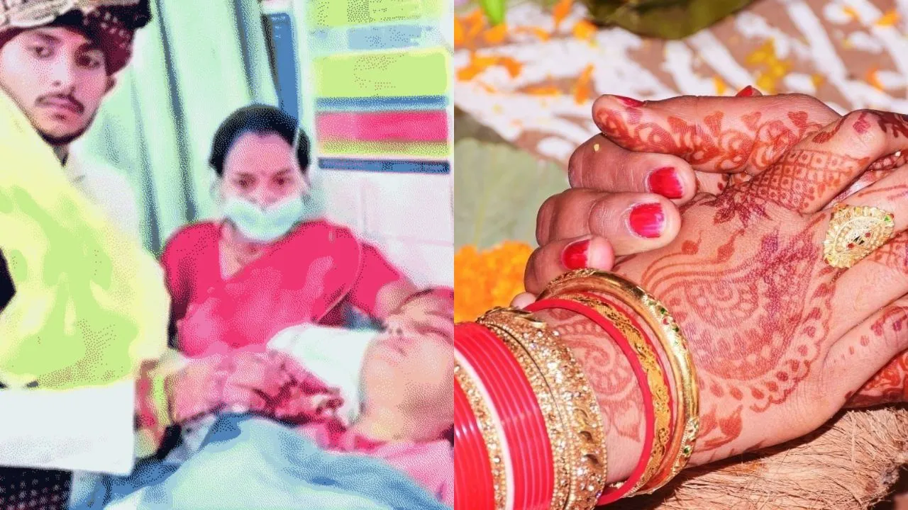 यूपी : शादी के दिन दुल्हन का एक्सीडेंट, दूल्हने ने आईसीयू पहुंचकर भरा मांग में सिंदूर 