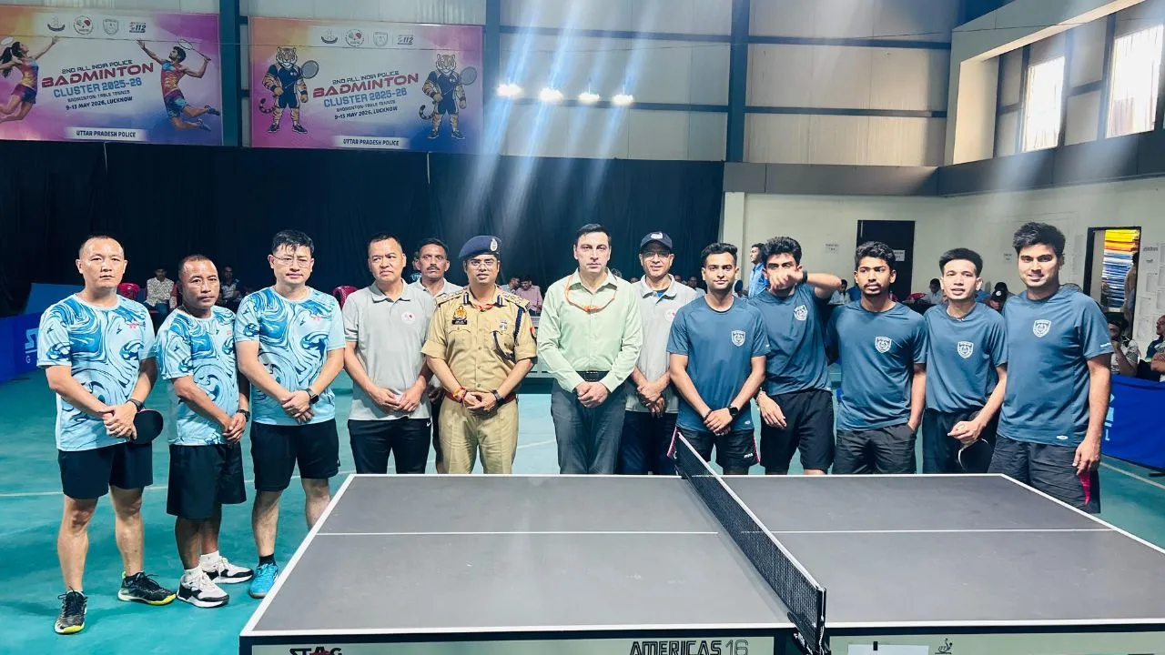 Table Tennis : ऑल इंडिया पुलिस क्लस्टर में यूपी पुलिस का जलवा, टेबल टेनिस में डबल खिताब, बैडमिंटन टीमों ने भी दिखाई ताकत