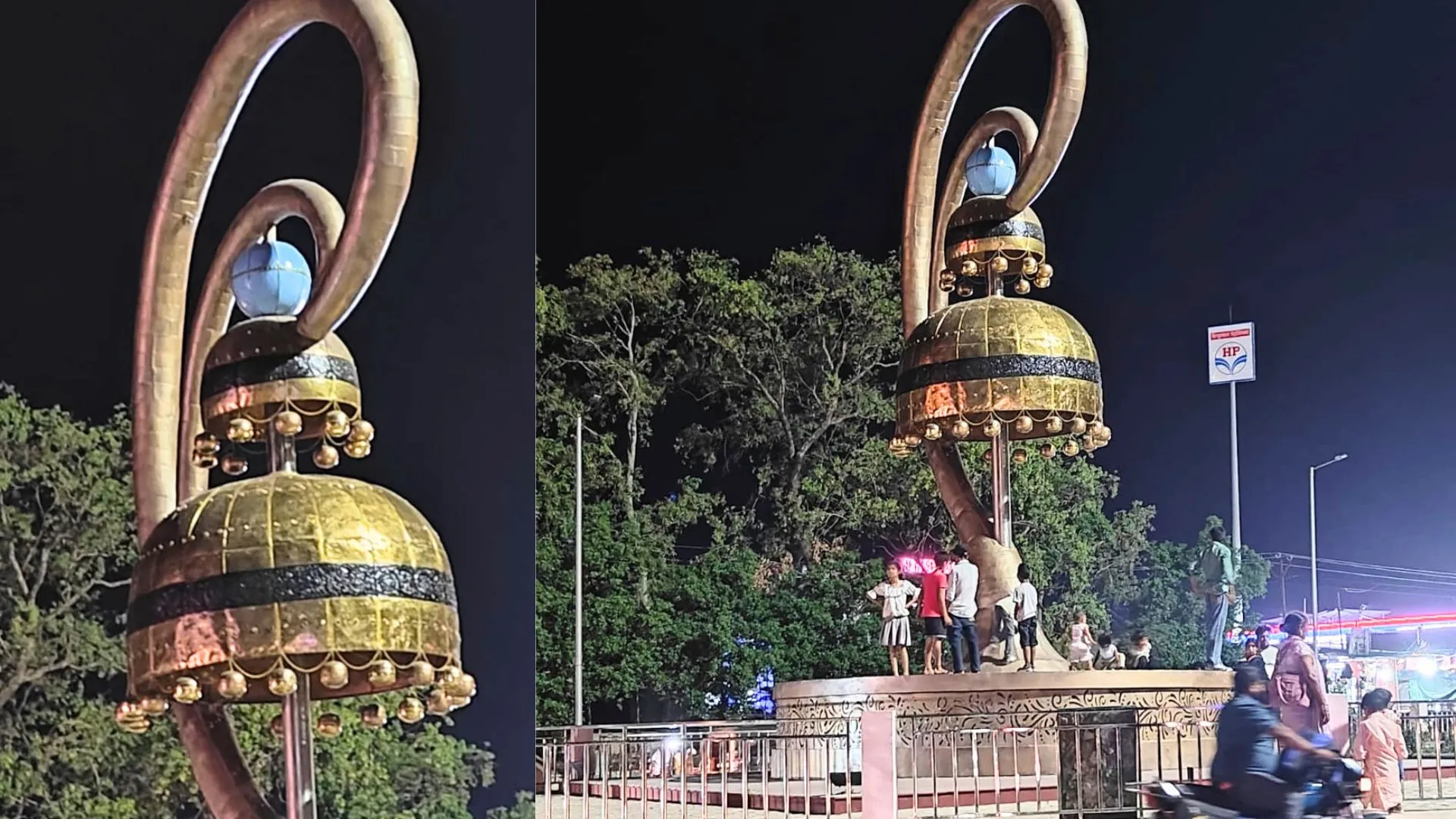 Bareilly News : झुमका चौराहा फिर जगमग, देर रात तक जुट रहे दिवाने