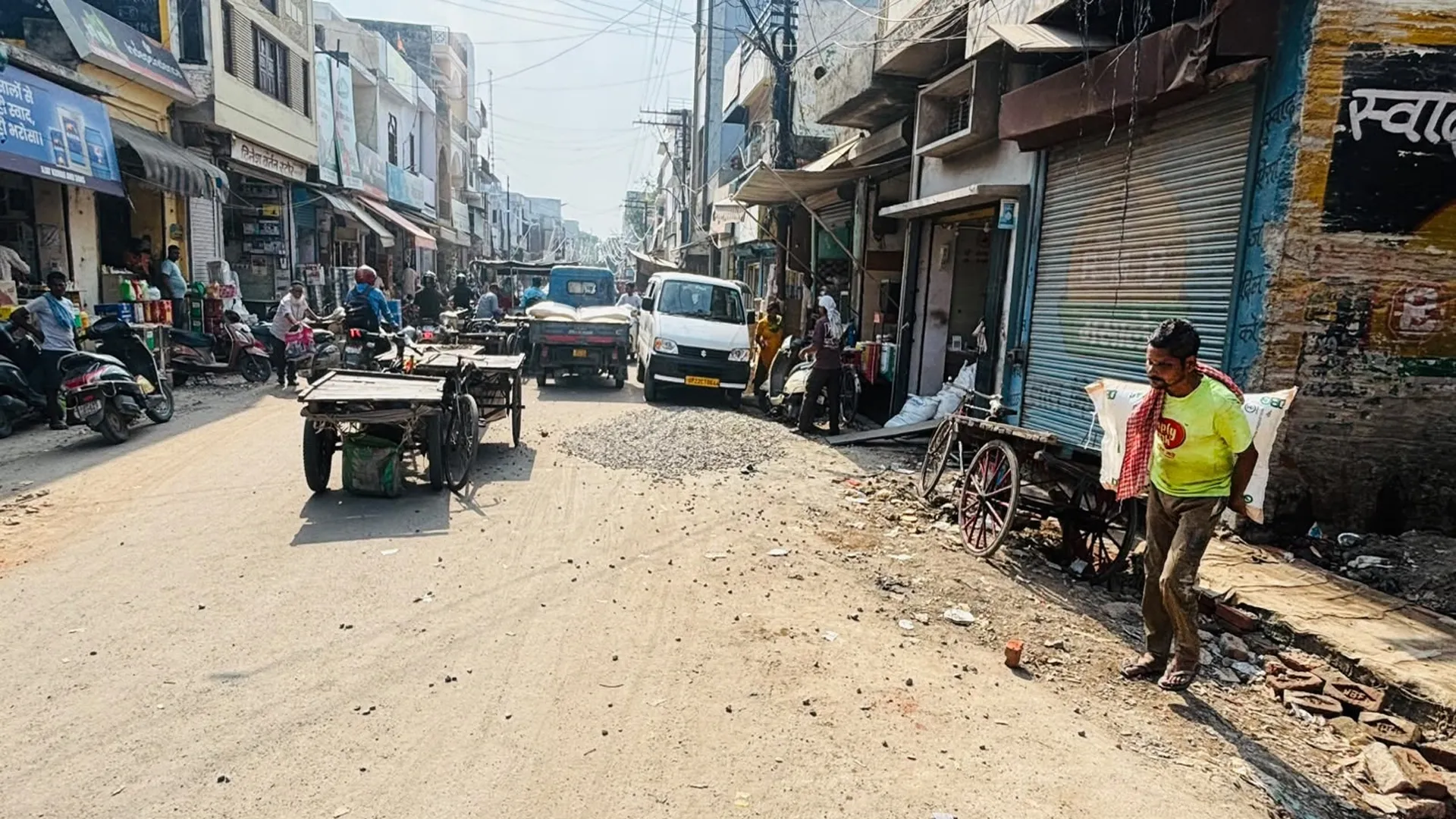 Bareilly News : श्यामगंज गल्ला मंडी में अव्यवस्थाओं से जूझ रहे व्यापारी