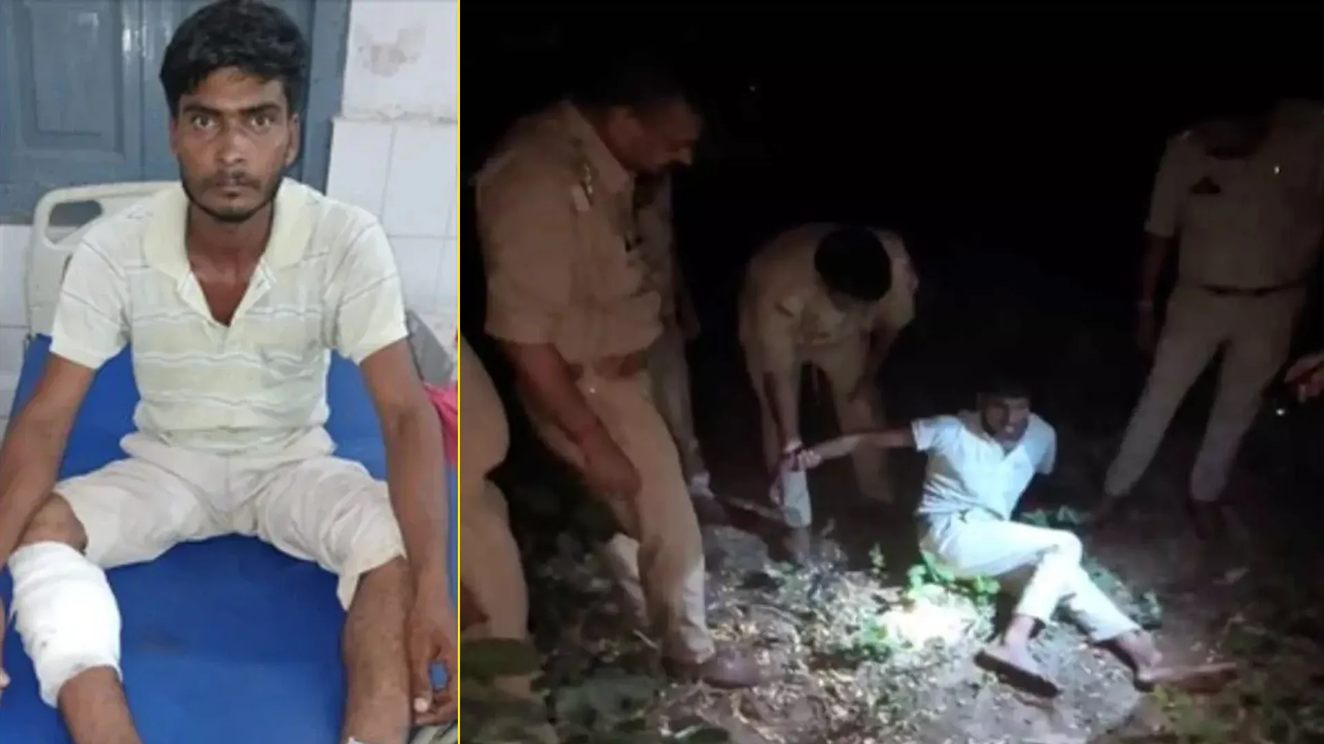Bareilly News : सेंट्रल जेल से फरार 25 हजार के इनामी कैदी को लगी पुलिस की गोली, मुठभेड़ के बाद गिरफ्तार