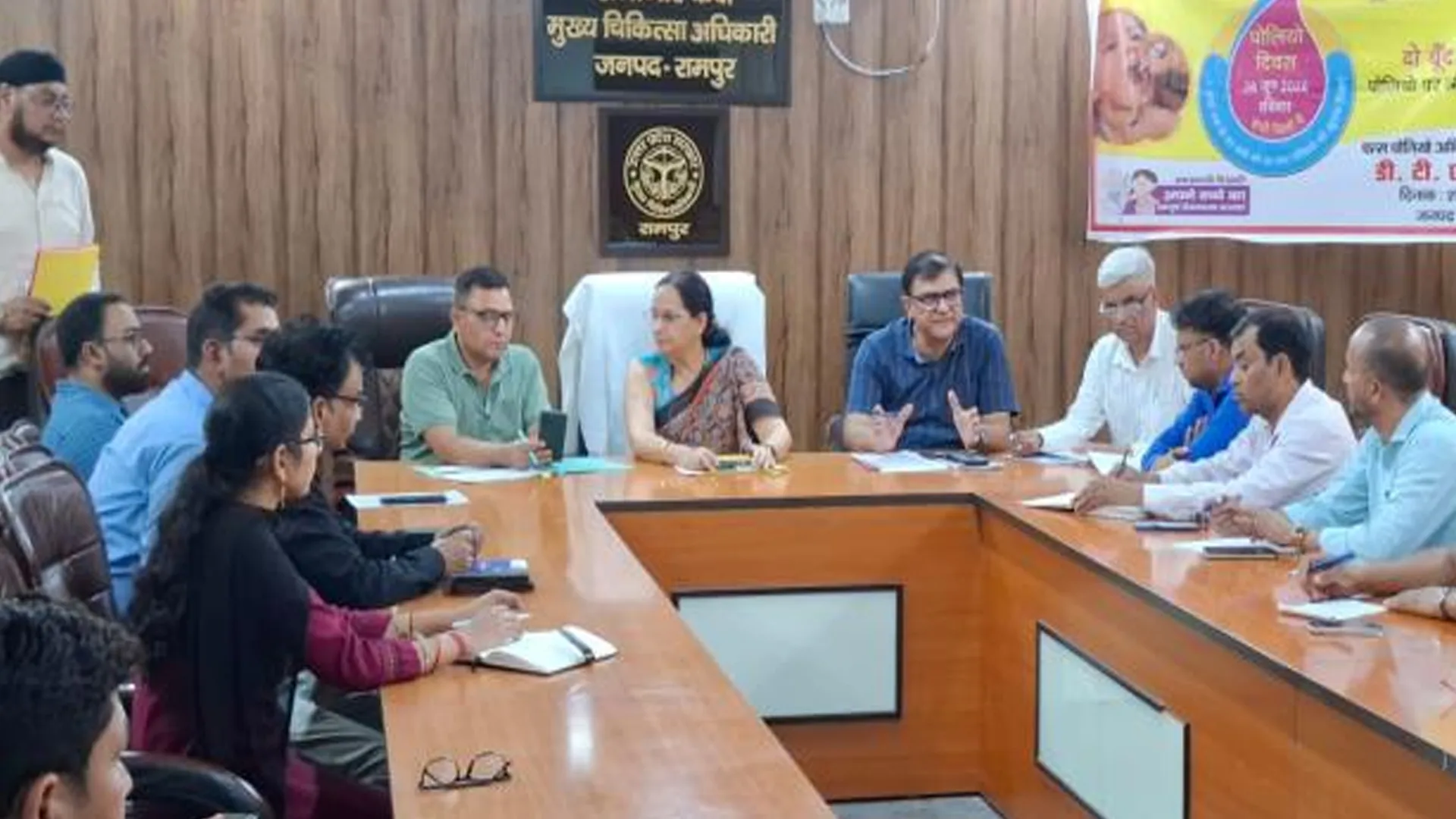 Rampur News : 28 से शुरू होगा पल्स पोलियो अभियान, 3.74 लाख बच्चे पिएंगे दवा