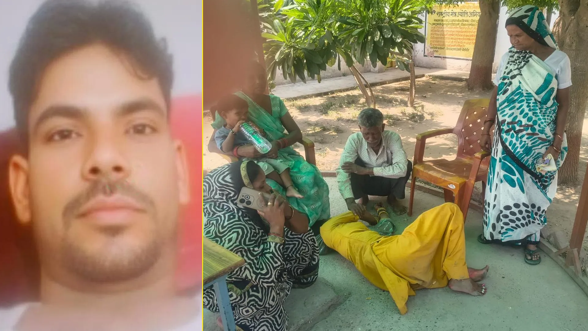 Pilibhit News : बहन की विदाई से पहले भाई की मौत, पेड़ से टकराई बाइक