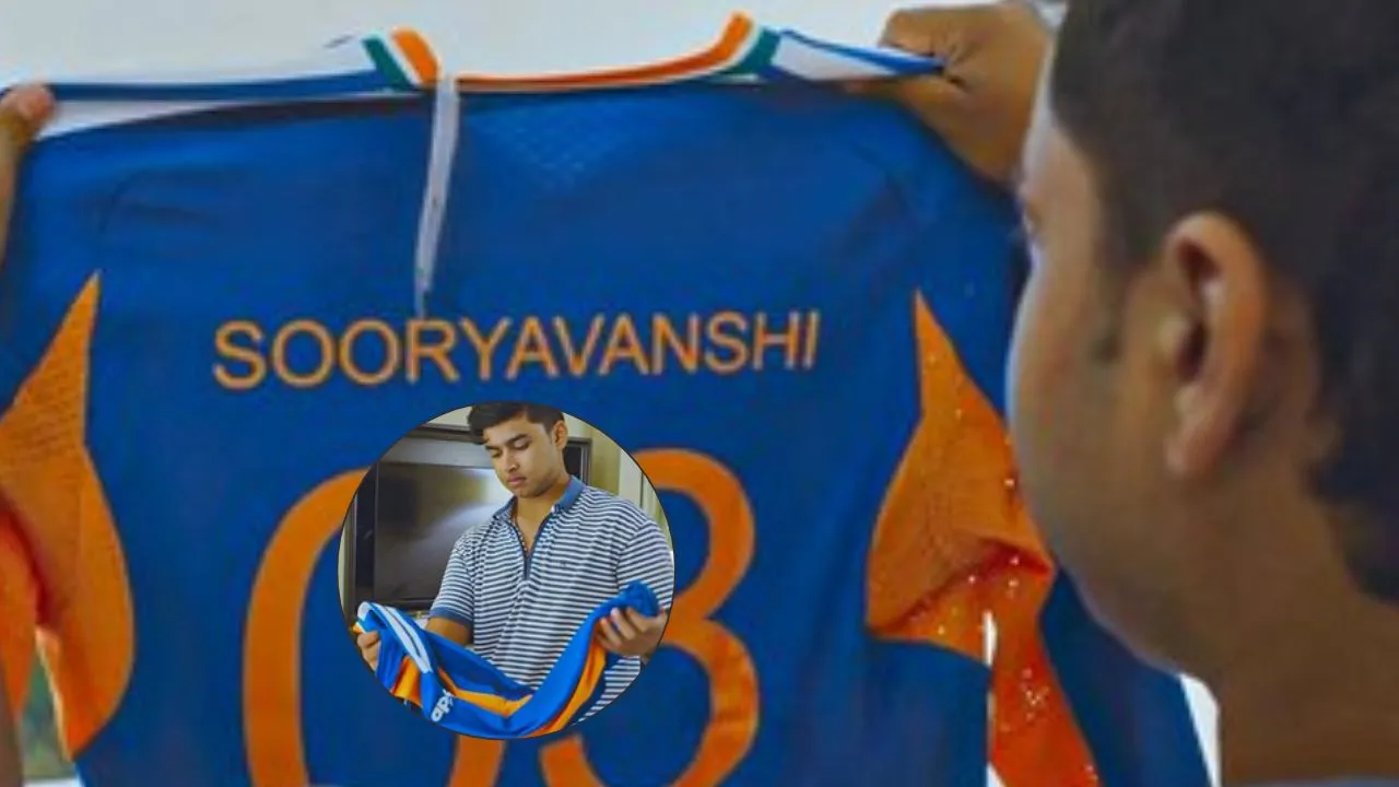 Vaibhav Suryavanshi:  टीम इंडिया की जर्सी पर अपना नाम देख इमोशनल हुए सूर्यवंशी, बोले- 'इसी दिन के लिए उठाया था पहली बार बल्ला' 