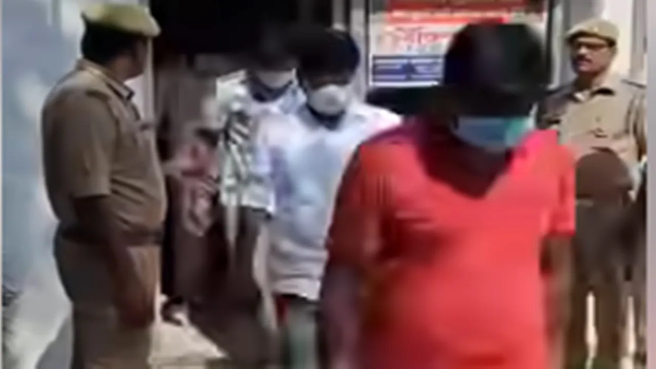 बस्ती पुलिस की बड़ी कार्रवाई : स्पा सेंटर से 10 पुरुषों गिरफ्तार, पांच महिलाएं रेस्क्यू