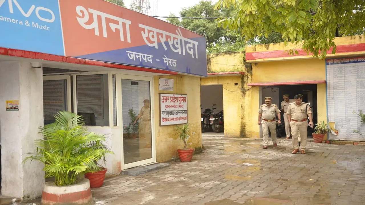 Meerut News : खरखौदा थाने की भूमि पर मस्जिद होने का मामला, अभिलेखों की जांच के बाद होगी कार्रवाई 