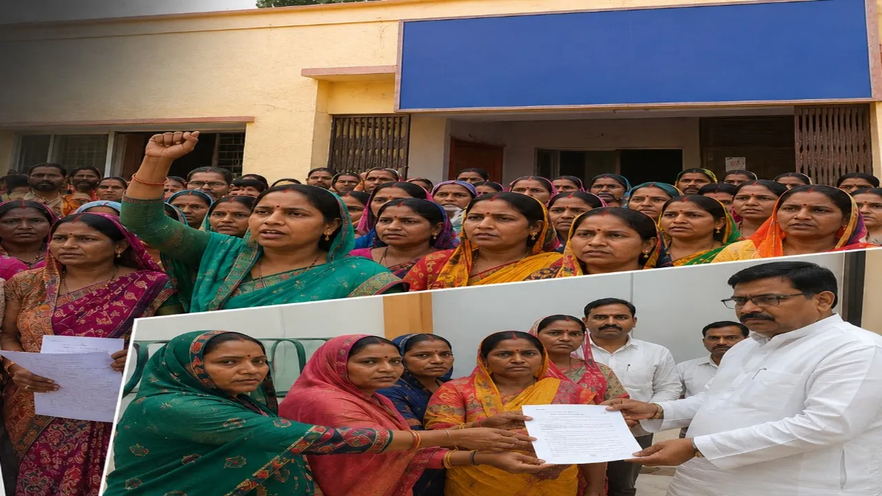 लखीमपुर खीरी: सीएलएफ में वर्षों से जमे अधिकारियों की संपत्ति जांच की मांग, NRLM से जुड़ी महिलाओं में आक्रोश, पूर्व मंत्री को सौंपा पत्र