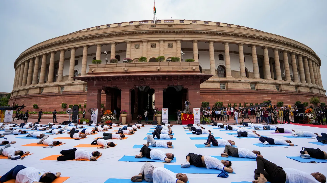 MUSKAN DIXIT  - 12th International Yoga Day amrit vichar
