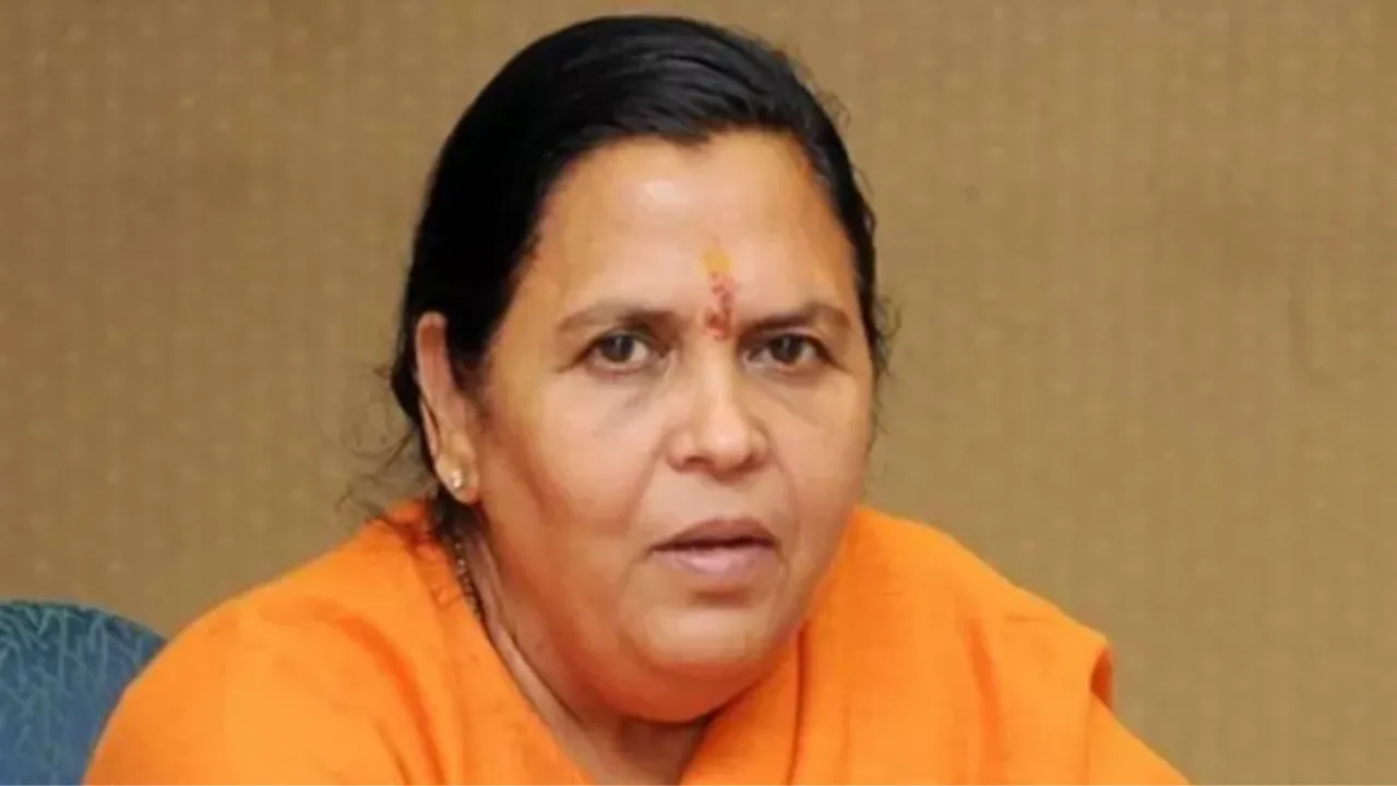 सफर के दौरान मुजफ्फरनगर में उमा भारती की तबीयत बिगड़ी, प्राथमिक उपचार के बाद दिल्ली रवाना 