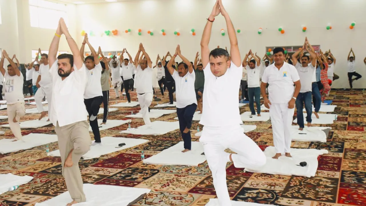Rampur 12th International Yoga Day