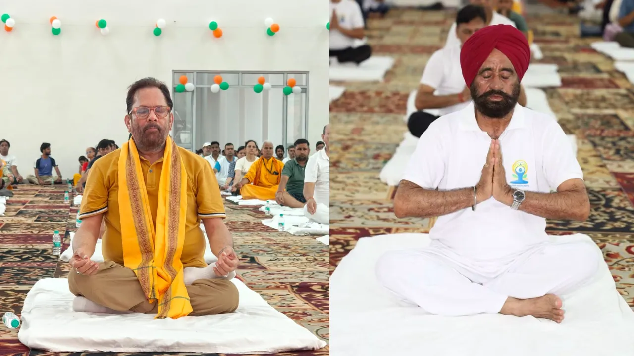 Rampur 12th International Yoga Day
