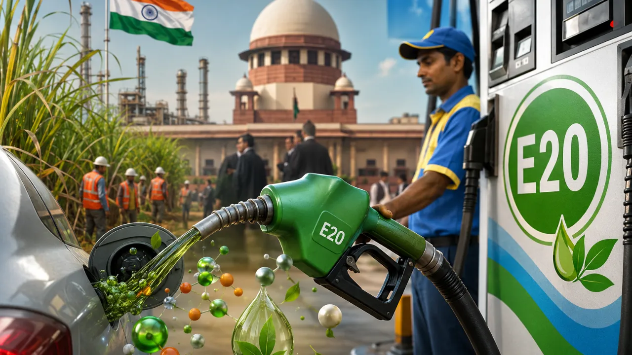 Petrol Ethanol Blending: 20% एथेनॉल मिश्रण योजना पर सरकार अडिग, सुप्रीम कोर्ट में सुनवाई के बीच केंद्र ने किया बड़ा बयान