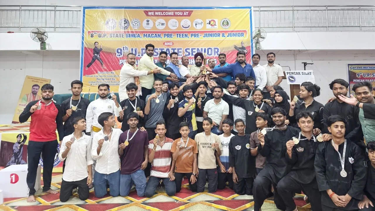 UP Pencak Silat Championship: आजमगढ़ ने लगातार दूसरी बार जीता ओवरऑल खिताब, गौतमबुद्ध नगर उपविजेता