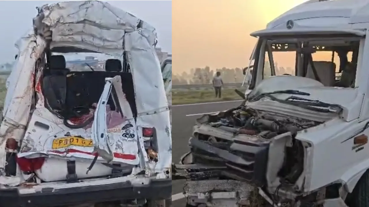 गंगा एक्सप्रेसवे पर भीषण हादसा: पिता पुत्री की मौत, एक दर्जन से अधिक घायल