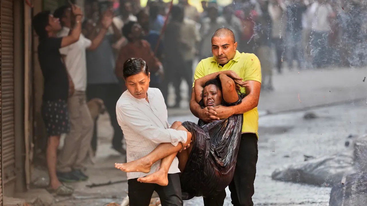 Delhi fire