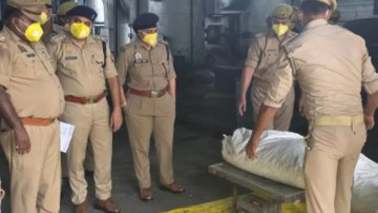 Lucknow News: ऑपरेशन 'दहन' में 1.18 करोड़ रुपये के मादक पदार्थ नष्ट, 344.87 किलो ड्रग्स का सुरक्षित निस्तारण
