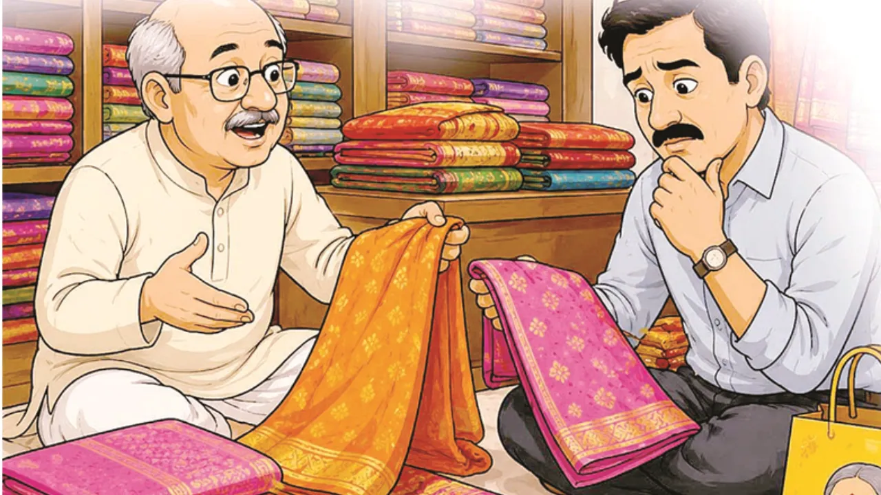 छोटी बड़ी लकीर: रिश्तों के संतुलन और मर्यादा की एक अनूठी लघुकथा