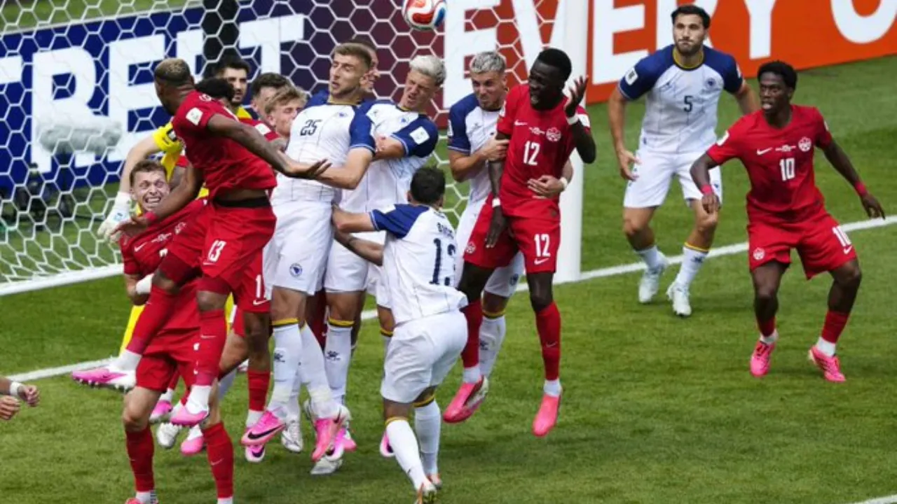 FIFA World Cup 2026: कनाडा का 32 साल का इंतजार खत्म...  साइल लारिन ने कनाडा को दिलाई 1-1 की बराबरी, पहली बार वर्ल्ड कप में खुला अंकों का खाता