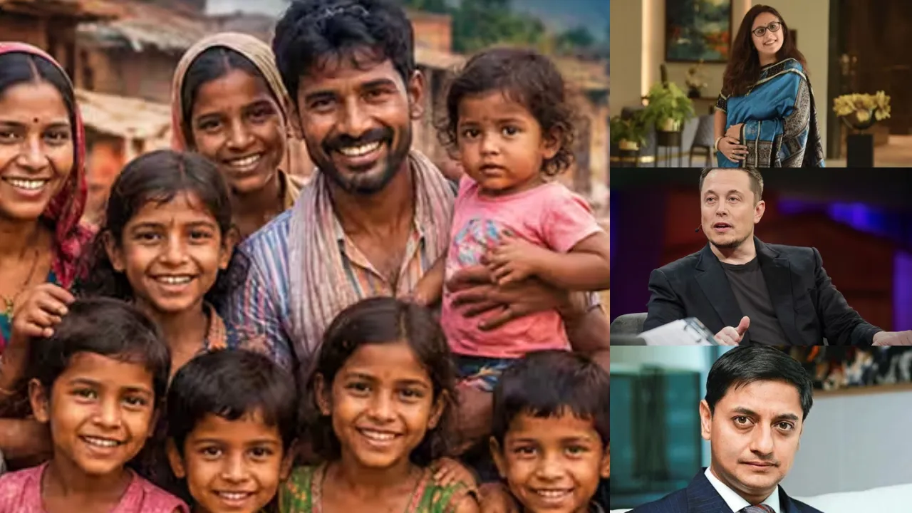 India Fertility Rate: भारत में तेजी से सिकुड़ती जन्म दर, मस्क और सान्याल ने जताई बड़ी चिंता