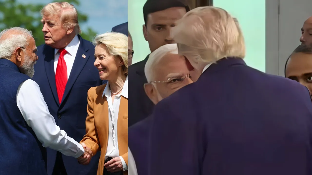 16 महीने बाद मिले PM Modi और डोनाल्ड ट्रंप: G7 Summit में मिलाया हाथ, मुलाकात पर दुनिया की नजर 