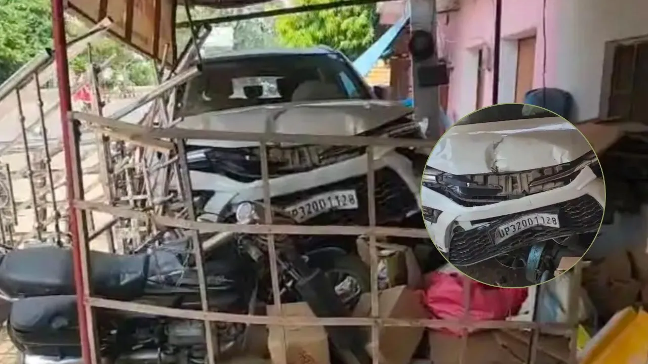   गोंडा-लखनऊ मार्ग पर टला बड़ा हादसा,  झपकी आने से टिन शेड में घुसी जिला उद्योग अधिकारी की कार