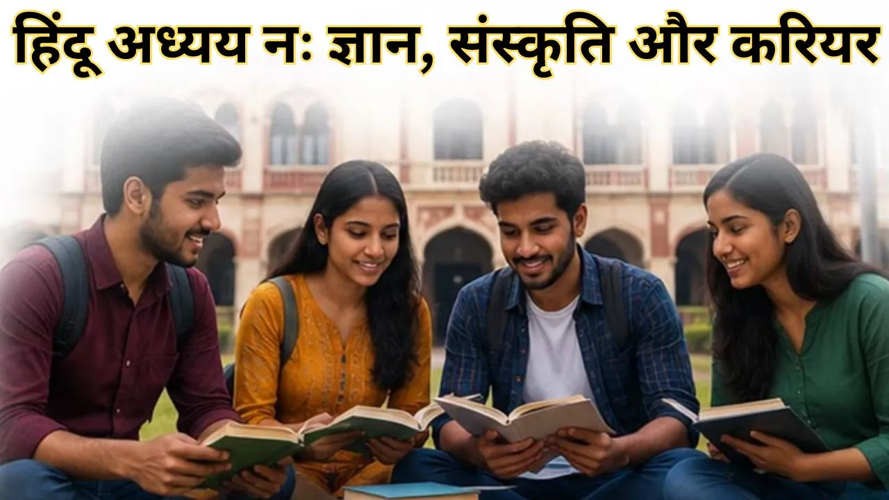 हिंदू अध्यय नः ज्ञान, संस्कृति और करियर