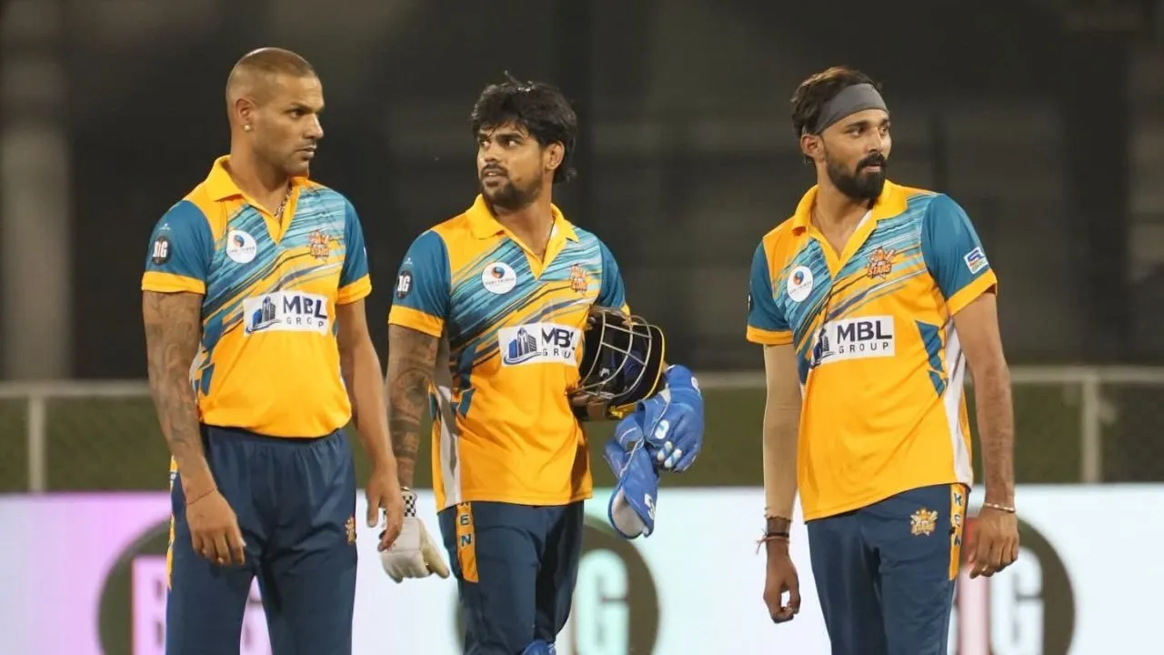Big Cricket League Noida  : नोएडा में बिग क्रिकेट लीग की धूम, शिखर धवन की तूफानी पारी ने यूपीबीएस को दिलाई पहली जीत