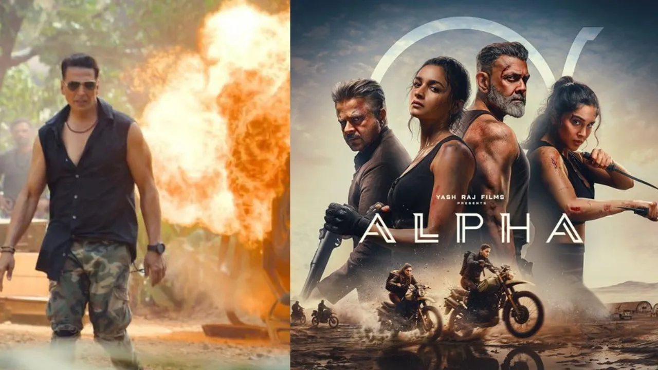 Trailer : 'Welcome To The Jungle' में अक्षय-रवीना का रीयूनियन, तो 'Alpha' में दिखेगा आलिया-शर्वरी का एक्शन अवतार