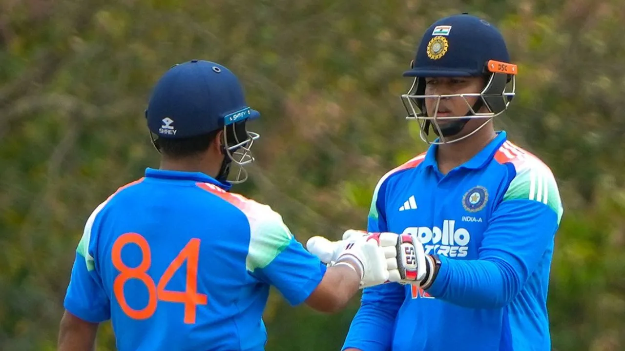  IND A vs AFG A:  भारत ए का बोर्ड पर विशाल स्कोर, अफगानिस्तान ए के सामने जीत के लिए 350 रन की चुनौती