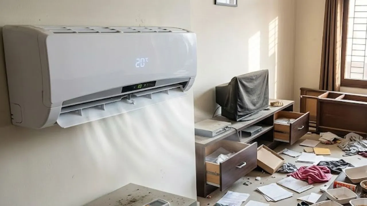लखनऊ : बंद घर में पहले खाई AC की हवा, फिर लाखों का सामान किया पार 