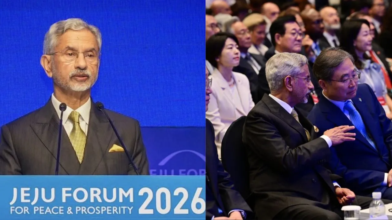 India-South Korea : जेजू फोरम में बोले एस. जयशंकर- 'रक्षा क्षेत्र में बढ़ाएं सहयोग, गिनाए नए रास्ते'