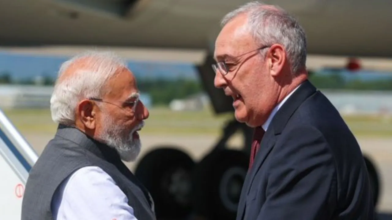  G7 Summit France : फ्रांस जाते समय जिनेवा रुके पीएम मोदी, स्विट्जरलैंड के राष्ट्रपति गाइ पार्मेलिन से की खास मुलाकात