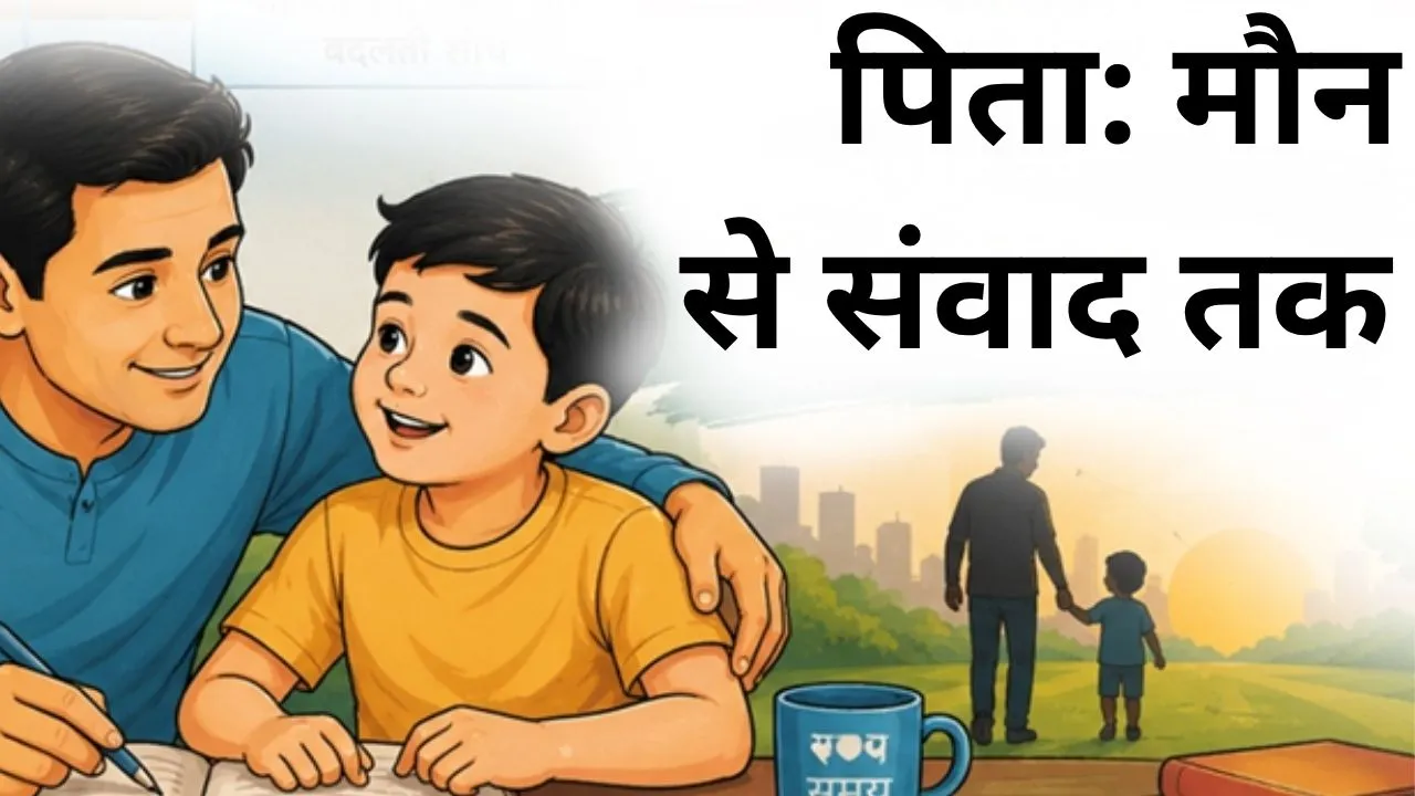 पिता:  मौन से संवाद तक 