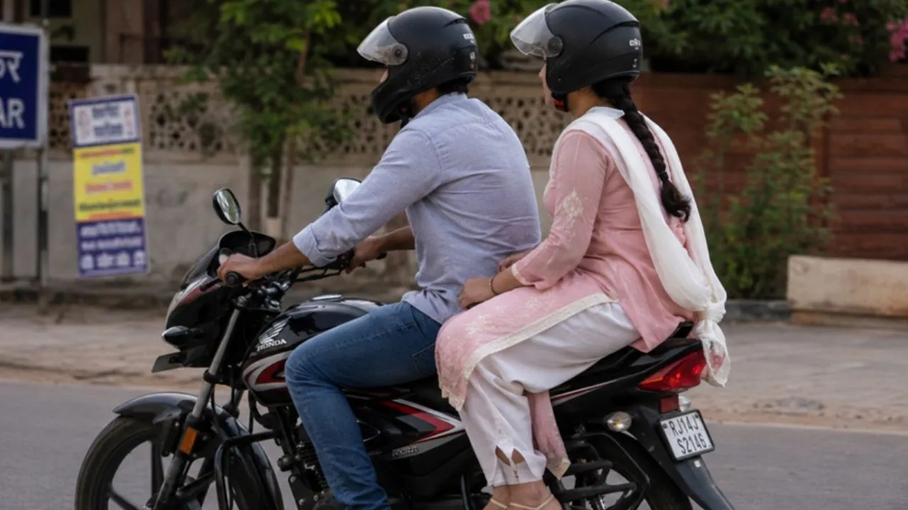 महिलाएं बाइक पर एक तरफ क्यों बैठती हैं 