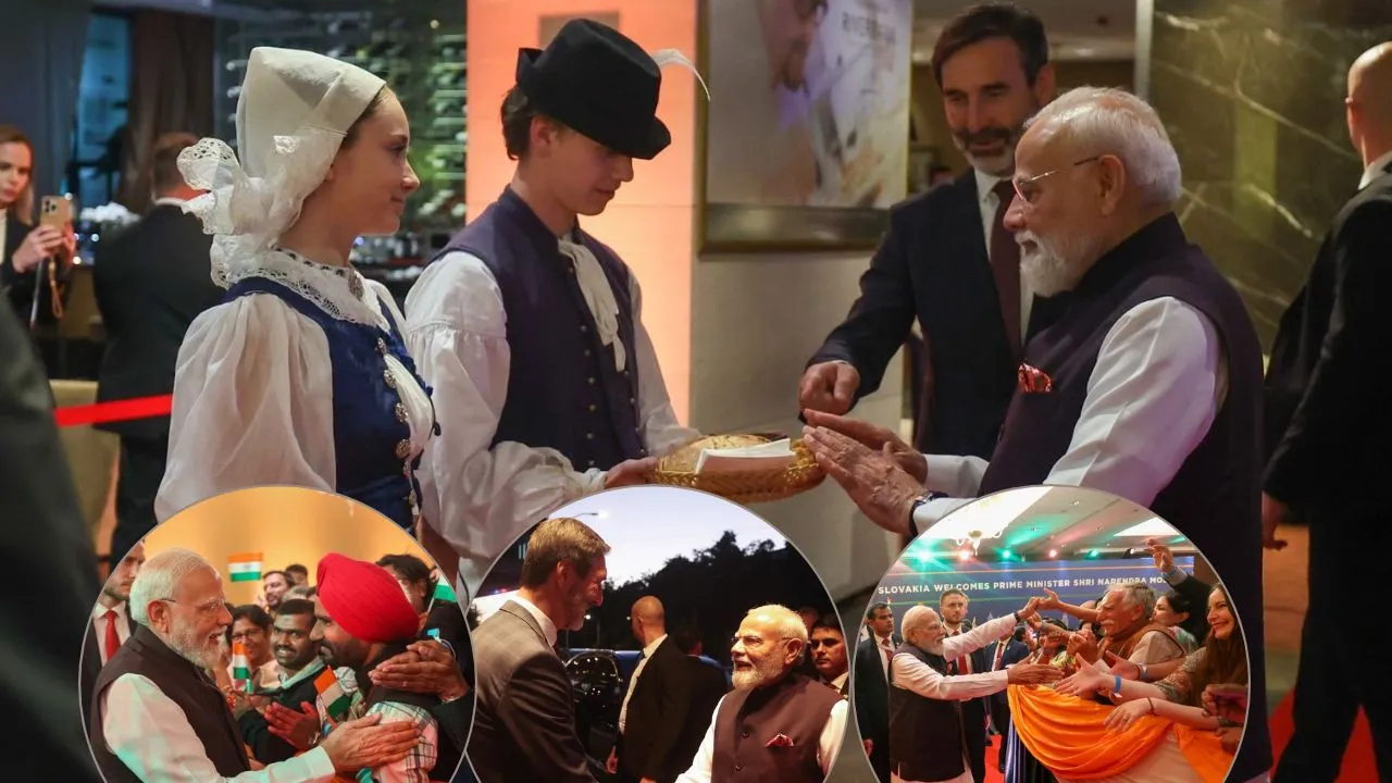 PM Modi Slovakia:  स्लोवाकिया पहुंचे पीएम मोदी, आजादी के बाद पहली बार किसी भारतीय पीएम का दौरा